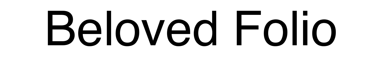 Beloved Folio